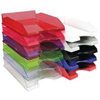 Lot de 10 Corbeille à courrier ECOTRAY ECOBlack noir thumbnail image 4