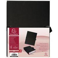 Lot de 25 chem. dos extensible papier toilé 24x32cm filmée par 5 noir thumbnail image 3