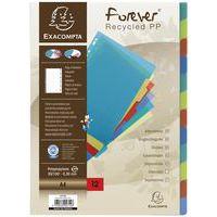 Lot de 15 Intercalaires polypropylène recyclé Forever 12 positions - A4 - Image 5