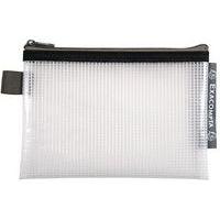 Lot de 10 Pochette à fermeture éclair en plast. souple A6 col. assort. thumbnail image 4