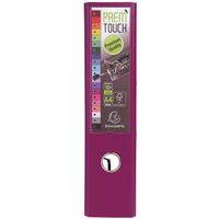 Lot de 10 Classeur à levier Prem'Touch - Dos 80mm - A4 maxi Fuchsia - Image 3