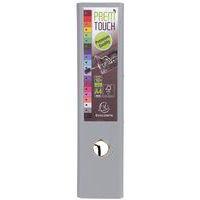 Lot de 10 Classeur à levier Prem'Touch - Dos 80mm - A4 maxi Gris foncé thumbnail image 4