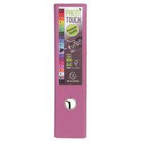 Lot de 10 Class. Prem'Touch int. et ext. en PP Dos 80mm A4 maxi Rose - Image 4