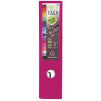 Lot de 10 Classeur à levier Prem'Touch - Dos 80mm - A4 maxi Framboise - Image 2