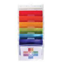 Lot de 4 Trieur mural 6 compartiments Crystal - A4 thumbnail image 5