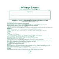 Lot de 6 Registre unique du personnel (salariés et stagiaires) - 56 pages thumbnail image 2