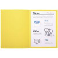 Lot de 10 paquets de 50 chemisess Forever 170 100% recyclé 24x32cm jaune thumbnail image 3