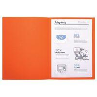 Lot de 10 paquets de 50 chem. Forever 170 100% recyclé 24x32cm orange thumbnail image 3