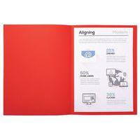Lot de 10 paquets de 50 chemisess Forever 170 100% recyclé 24x32cm rouge thumbnail image 5