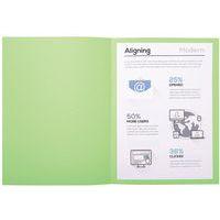 Lot de 10 paquets de 50 chem. Forever 170 100% recyclé 24x32cm vert vif thumbnail image 5