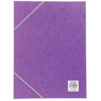 Lot de 25 Bte de class. Cartobox Dos 25mm cte lustrée A4 mauve thumbnail image 4