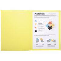 Lot de 5 paquets 100 chemisess SUPER 210 - 24x32cm - canari - Image 2