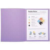 Lot de 5 paquets 100 chemisess SUPER 210 - 24x32cm - lilas - Image 4