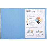 Lot de 5 paquets 100 chemisess SUPER 210 - 24x32cm - bleu vif - Image 5