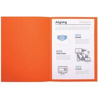 Lot de 5 paquets de 100 chem. Forever 170 100% recyclé 24x32cm orange thumbnail image 5