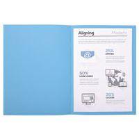 Lot de 5 paquets 100 chem. Forever 170 100% recyclé 24x32cm bleu vif thumbnail image 2