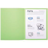 Lot de 5 paquets 100 chem. Forever 170 100% recyclé 24x32cm vert bleu - Image 4