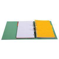 Lot de 10 Classeur à levier PVC A4 dos 70mm Couleurs assorties vives thumbnail image 4