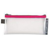 Lot de 10 Pochette à fermeture éclair plast. souple Stylos col. assort thumbnail image 3