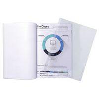 Lot de 5 Chemises de présentation pour relier avec Serodo PVC lisse 20x100e -A4 - Image 4