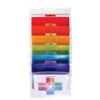 Lot de 4 Trieur mural 6 compartiments Crystal - A4 - Image 4