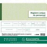 Lot de 6 Registre unique du personnel (salariés et stagiaires) - 56 pages thumbnail image 5