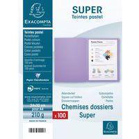 Lot de 5 paquets 100 chemisess SUPER 210 - 24x32cm - bleu vif thumbnail image 4