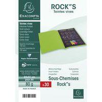 Lot de 10 Sous-chemises ROCK''S 80 - 22x31cm - Image 5