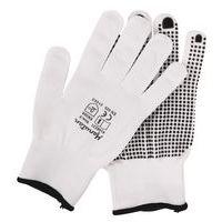 Gants de manutention à picots Taille : 10 Blanc/Noir - Image 2