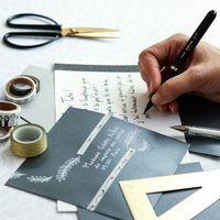 Feutre d'écriture nylon recyclé 0,7mm noir - Image 4