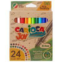 Boîte carton 24 feutres pointe moyenne joy eco family 2,8 mm - Carioca