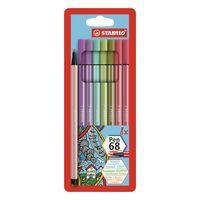 Etui 8 feutres Pen 68 couleurs cocooning - Stabilo