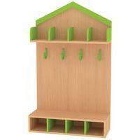 Vestiaire cabane 4 enfants  hêtre  vert-Bessière - Image principale