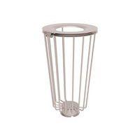 Poubelle Lofoten Vigipirate 100 L acier galva - gris 7044 - Image principale