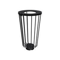 Poubelle Lofoten Vigipirate 100 L acier galva - noir 9005 - Image principale
