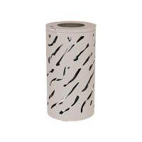 Poubelle Venise 80 L avec seau - galva gris 7044 - Image principale