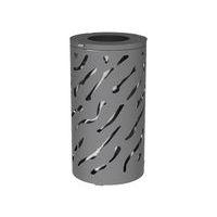 Poubelle Venise 80 L avec seau - galva gris Procity - Image principale