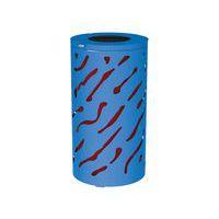 Poubelle Venise 80 L avec seau galva peint - Procity thumbnail image 4
