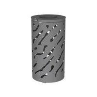 Poubelle Venise 80 L sans seau - galva gris Procity - Image principale