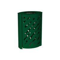 Poubelle Venise 120 L - galva vert 6005 - Image principale