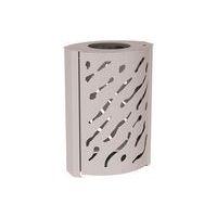 Poubelle Venise 120 L - galva gris 7044 - Image principale