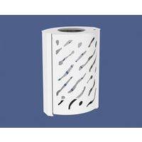 Poubelle Venise 120 L - galva blanc 9010 - Image principale