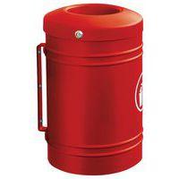 Poubelle Esterel murale 40 L - rouge 3020 - Image principale