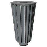 Poubelle Lofoten 80 L acier avec seau galva - gris Procity - Image principale
