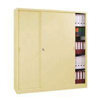 Armoire à monter porte coulissante - Haute - L 180 cm - Manutan Expert thumbnail image 2