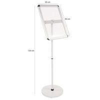 Support d'information pivotant en acier format a3 - Image 4