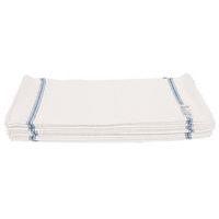Lot de 10 serpillères coton bouclé blanc L/l 60x50 cm thumbnail image 3