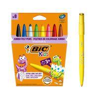 Etui de 8 feutres grosse pointe Visacolor - Bic