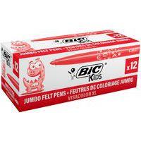 Feutre grosse pointe Visacolor Bic (Boîte de 12) - rouge - Image principale