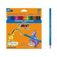 Etui 24 crayons couleurs Evolution - Bic